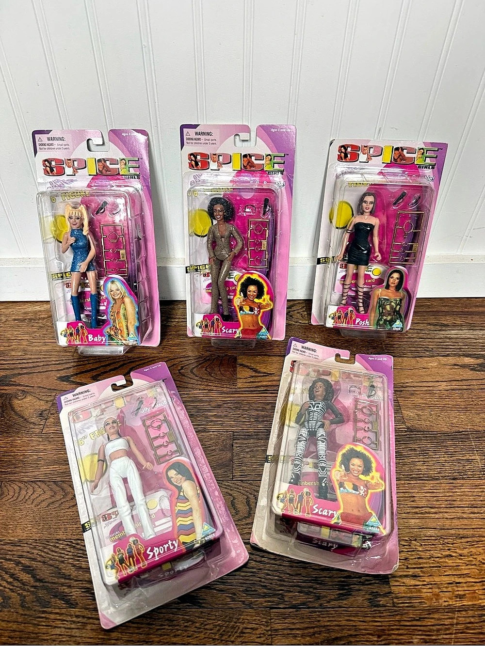 Spice Girls fashion dolls Set of 5 NWT